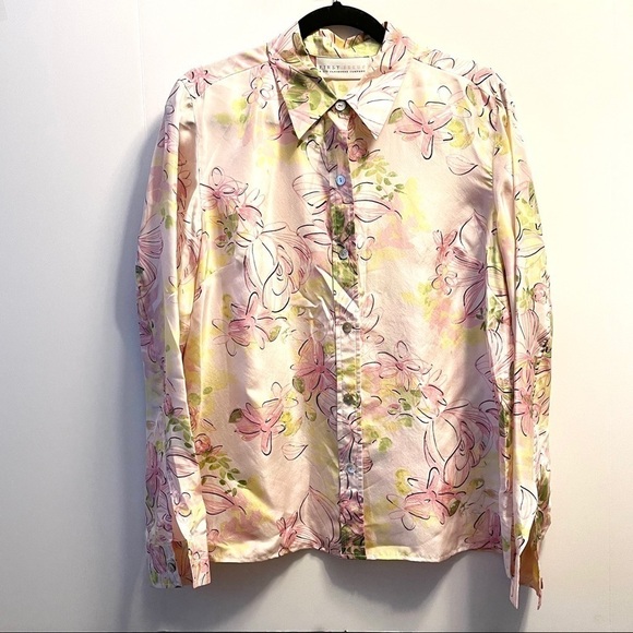 Liz Claiborne Tops - Vintage floral blouse